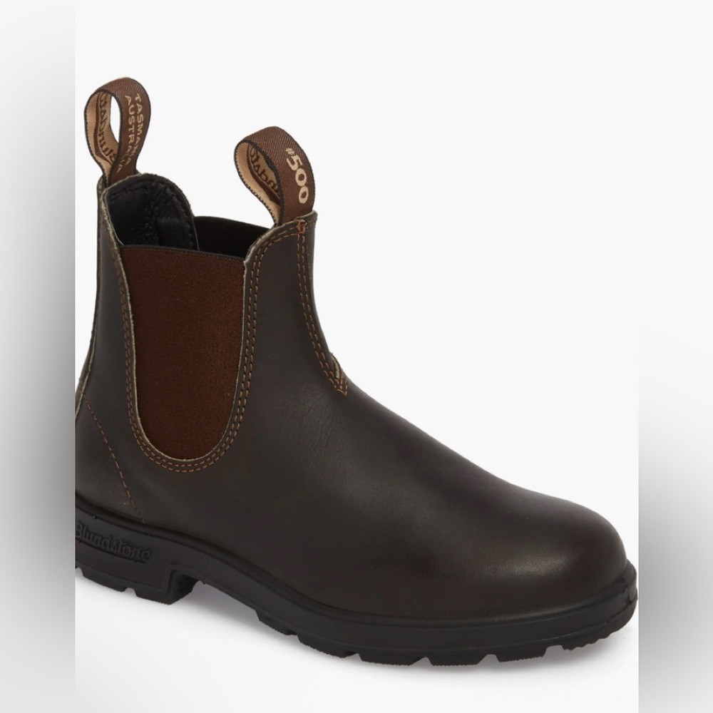 Blundstone 500 Chelsea Brown Ankle Boots 5AU=8US